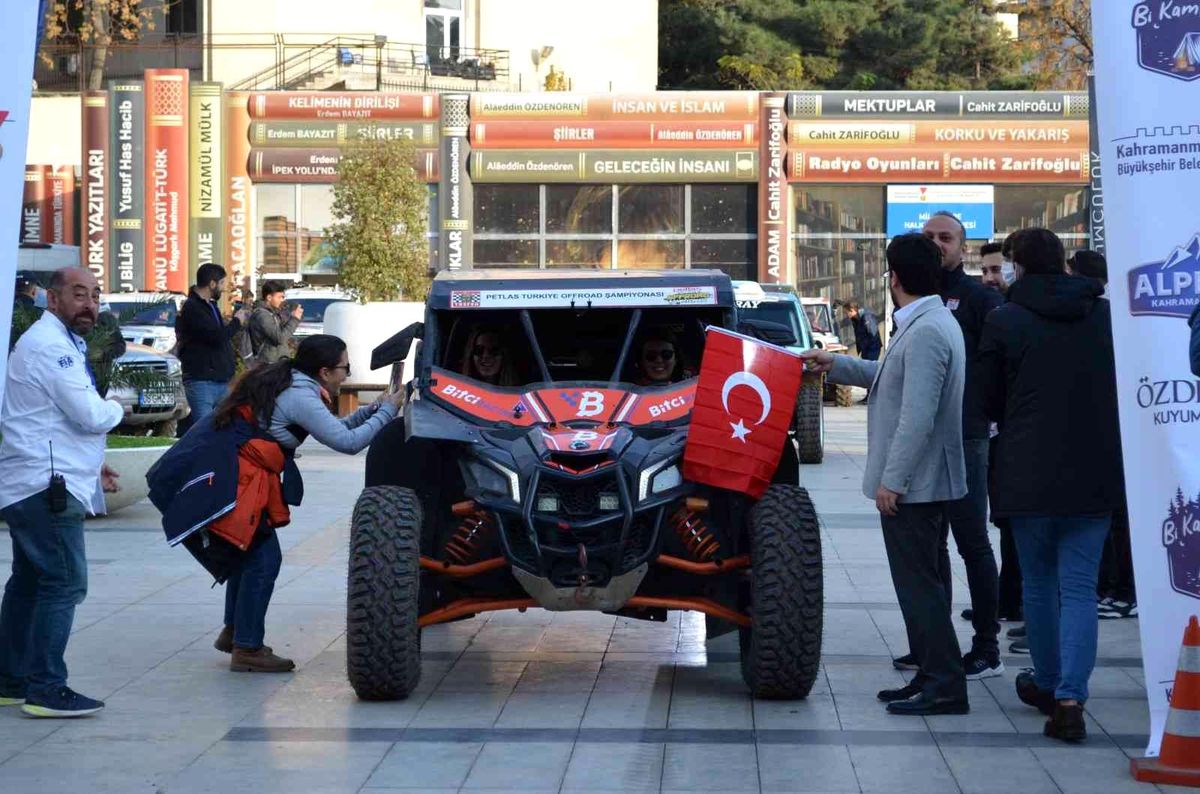 Kahramanmaraş\'ta Türkiye Off-Road Şampiyonası\'na temsili start verildi