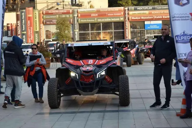 Kahramanmaraş'ta Türkiye Off-Road Şampiyonası'na temsili start verildi