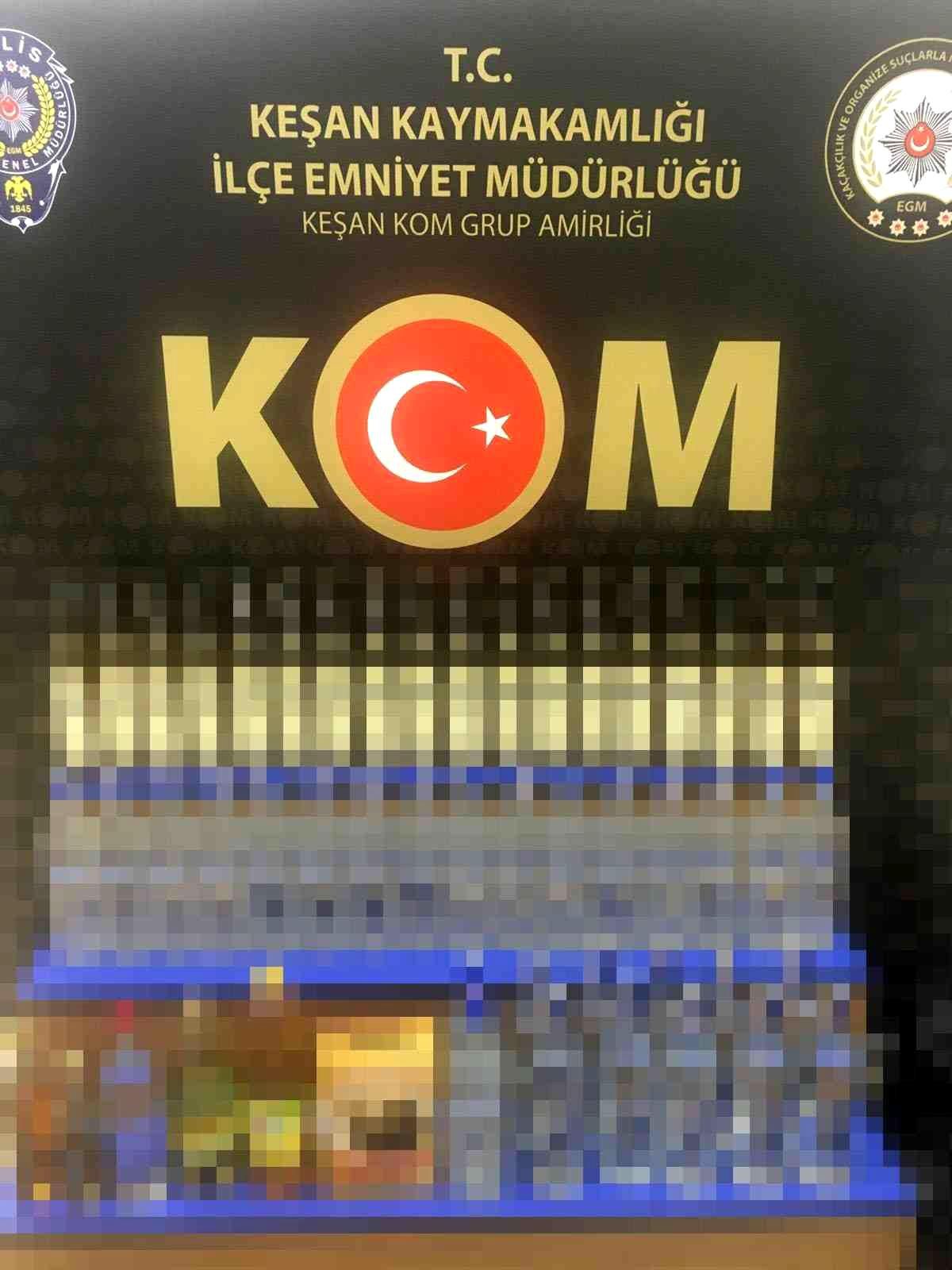Keşan\'da yılbaşı öncesi kaçak içki alarmı