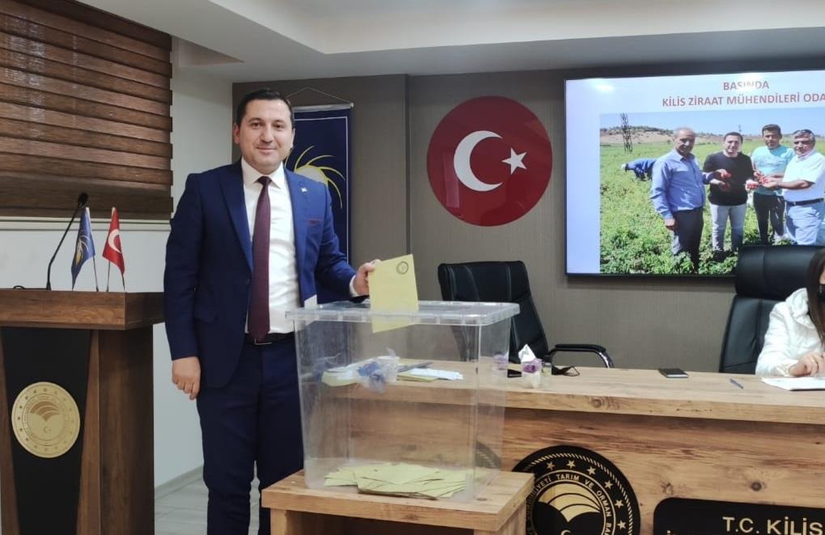 Kilis Ziraat Mühendisleri Odası Başkanlığı Olağan Genel Kurulu yapıldı