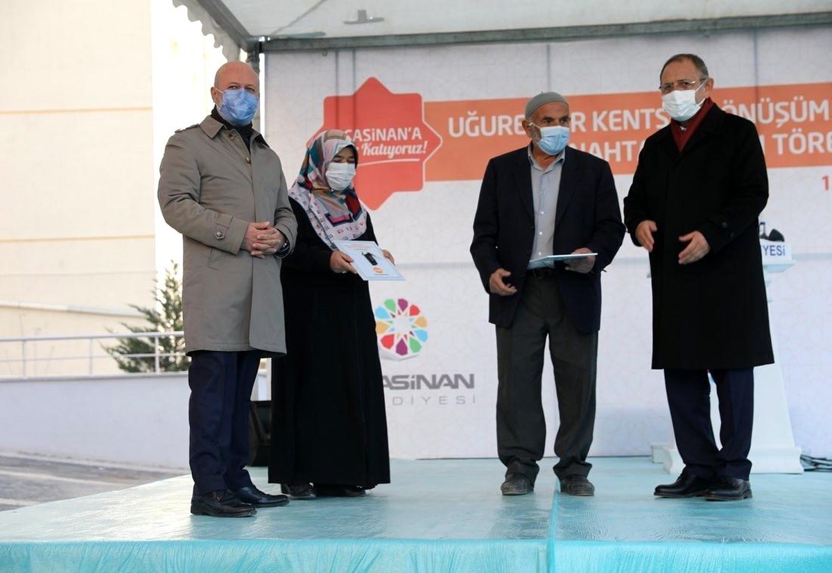 Kocasinan\'ın Uğurevler konutlarında mutlu son