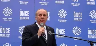 Memleket Partisi Genel Başkanı İnce eski partisi CHP'ye sert sözlerle yüklendi