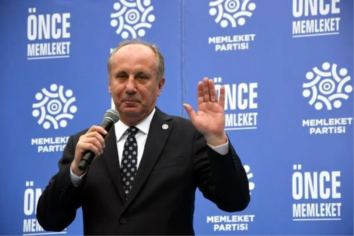 MUHARREM İNCE: ASGARİ ÜCRET 5 BİN LİRA OLMALI