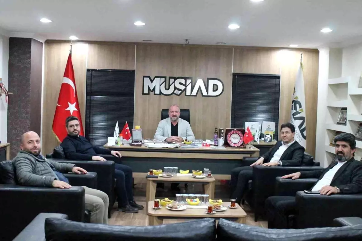 MÜSİAD Düzce Şubesi, misafirlerini ağırladı