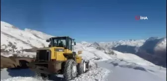 Şırnak'ta kar kaplanları iş başında