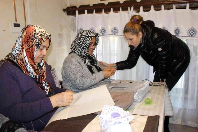 Bahar Toksoy Guidetti, Kilis Aktif Yaşam Merkezi'ndeki yaşlılar ile buluştu