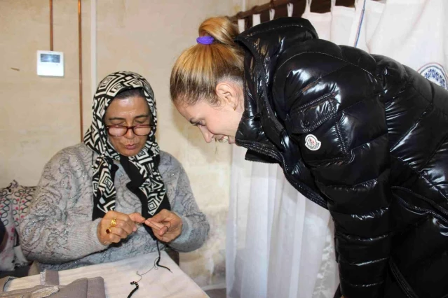 Bahar Toksoy Guidetti, Kilis Aktif Yaşam Merkezi'ndeki yaşlılar ile buluştu