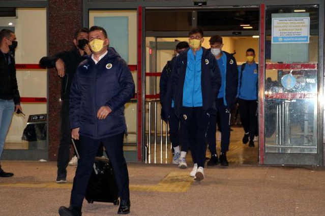 Fenerbahçe kafilesi Gaziantep'te