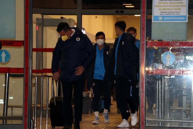 Fenerbahçe kafilesi Gaziantep'te
