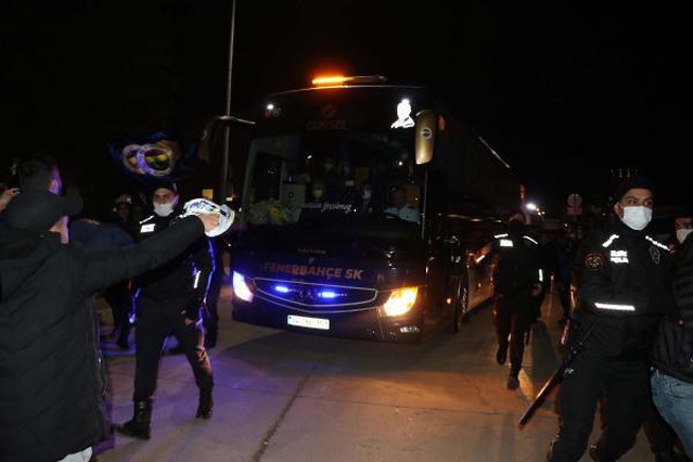 Fenerbahçe kafilesi Gaziantep'te