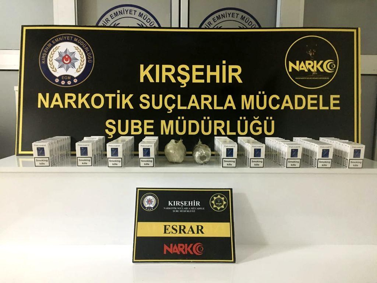 Aracında uyuşturucu madde ele geçirilen kişi tutuklandı