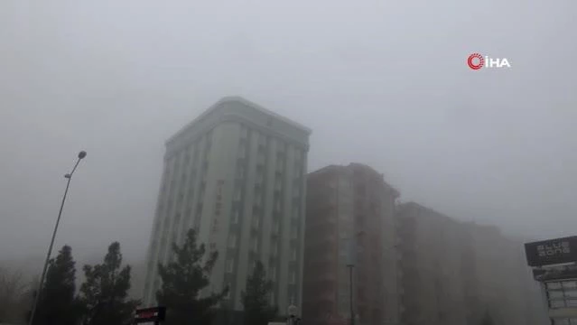 Diyarbakır'da yoğun sis hayatı olumsuz etkiledi