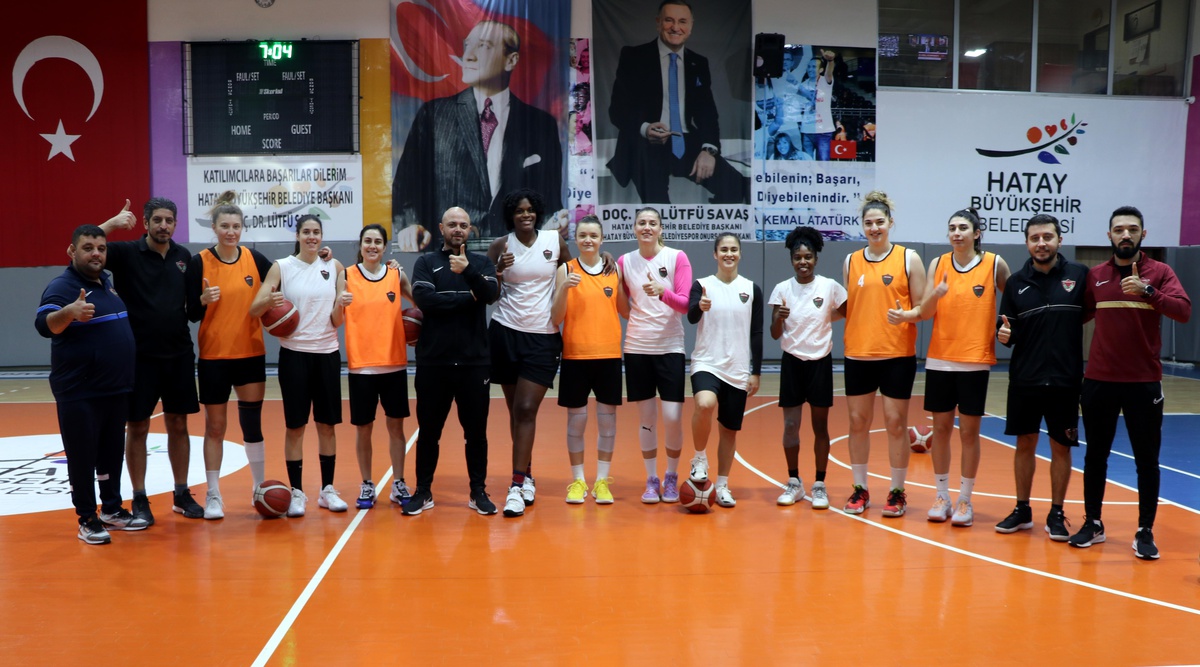 Hatayspor Kadın Basketbol Takımı, Avrupa\'da başarı hedefine odaklandı