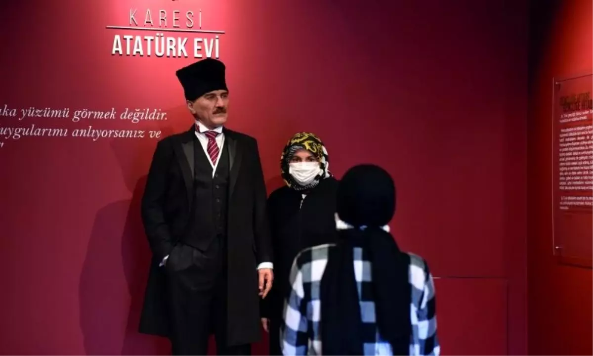 KARESİ ATATÜRK EVİ\'NE ZİYARETÇİ AKINI