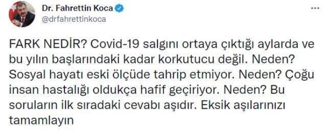 Son Dakika: Türkiye'de 13 Aralık günü koronavirüs nedeniyle 171 kişi vefat etti, 18 bin 796 yeni vaka tespit edildi