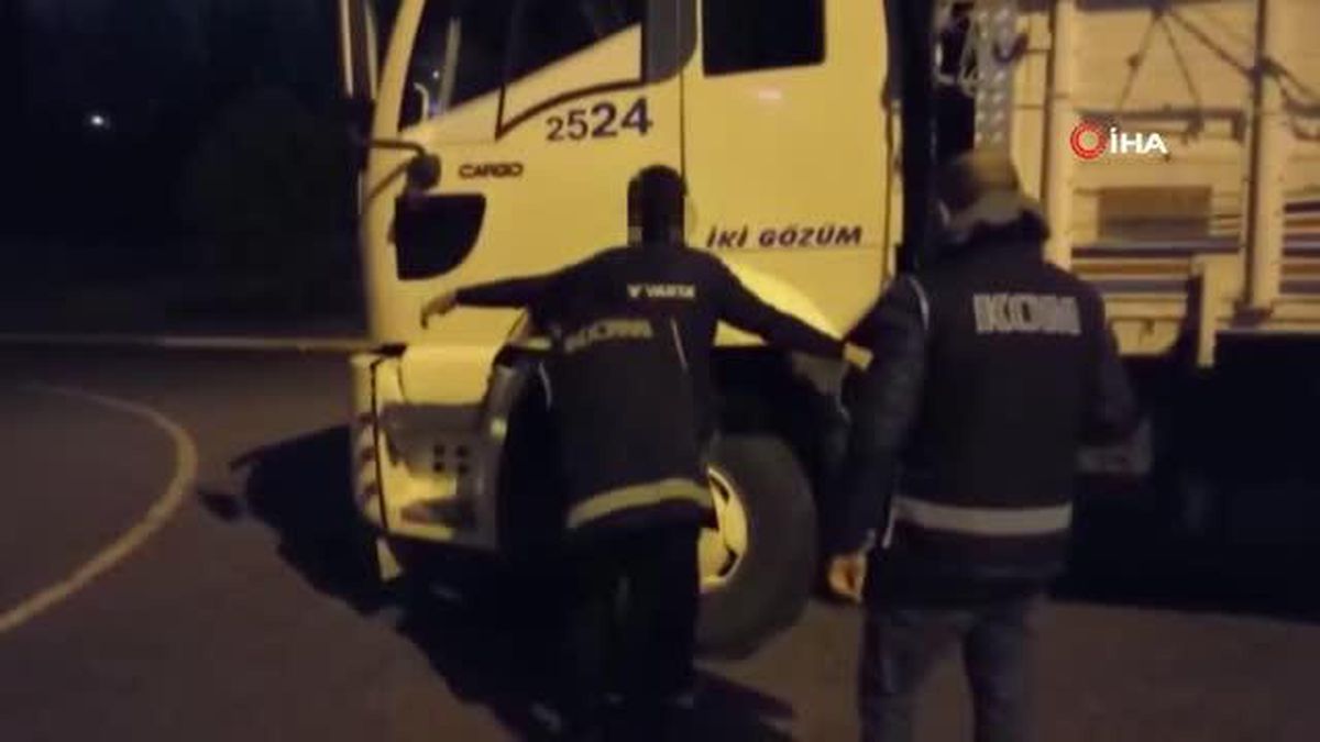 TEM'de 7 milyon 639 bin adet kaçak makaron ele geçirildi