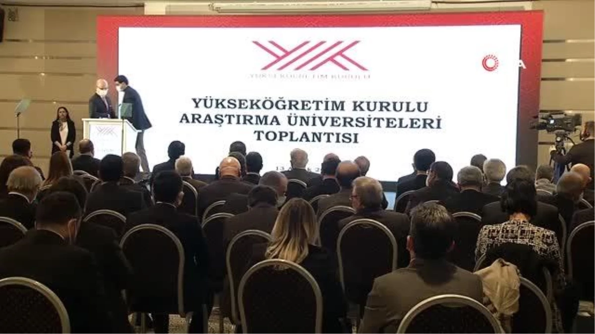 YÖK Başkanı Özvar: "20 devlet ve 3 vakıf üniversitesi araştırma üniversitesi oldu"