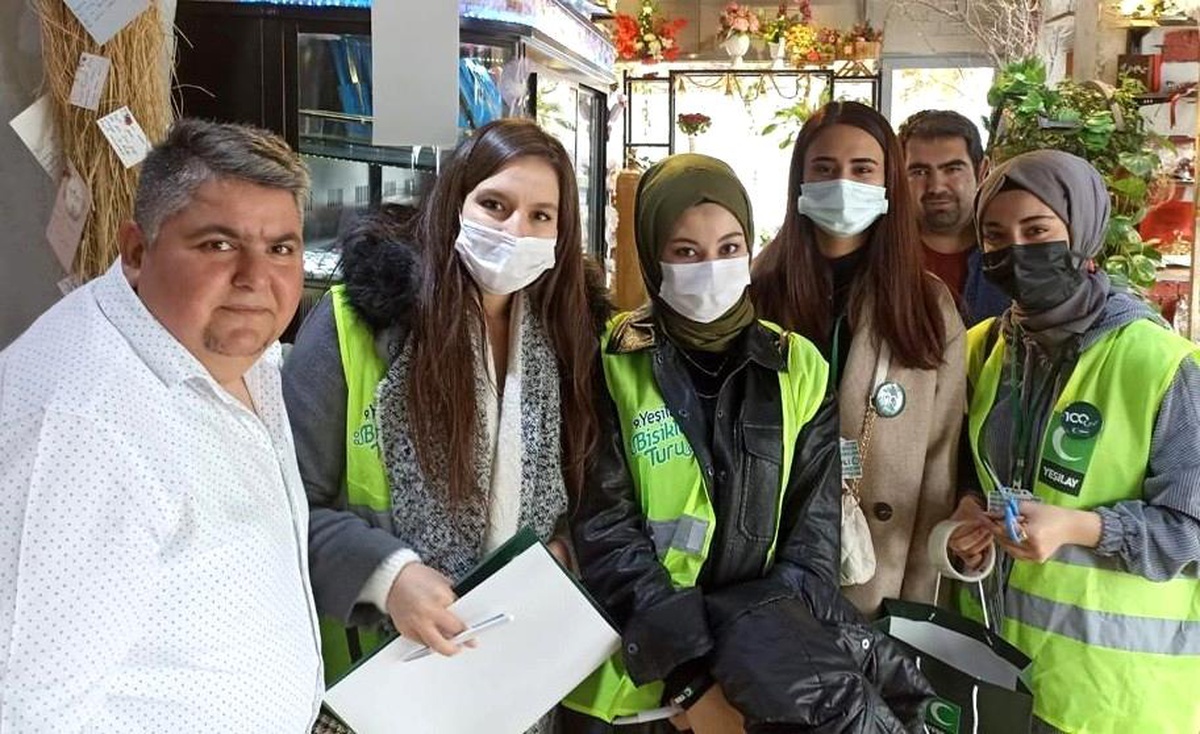 Adıyaman esnafı Yeşilay\'ın sağlık elçisi oluyor
