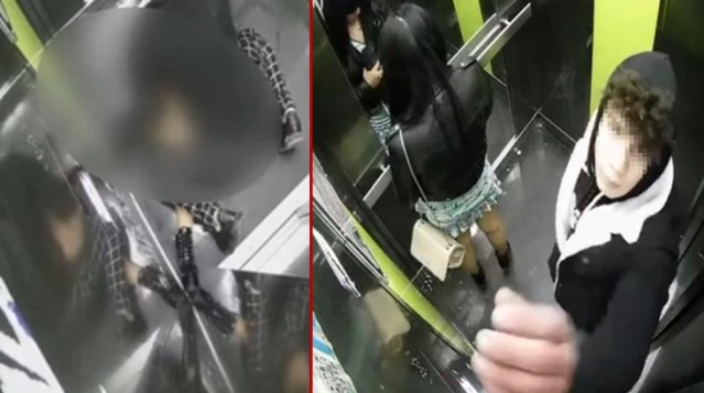 Asansörde genç kıza tecavüz girişiminde bulunan sapık, daha önce de kız çocuğuna tacizde bulunmuş