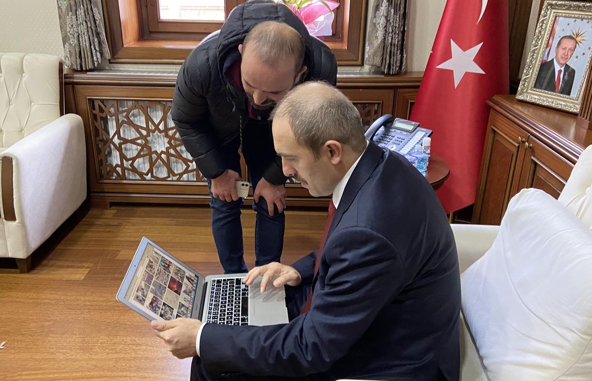 Bayburt Valisi Epcim, AA\'nın "Yılın Fotoğrafları" oylamasına katıldı