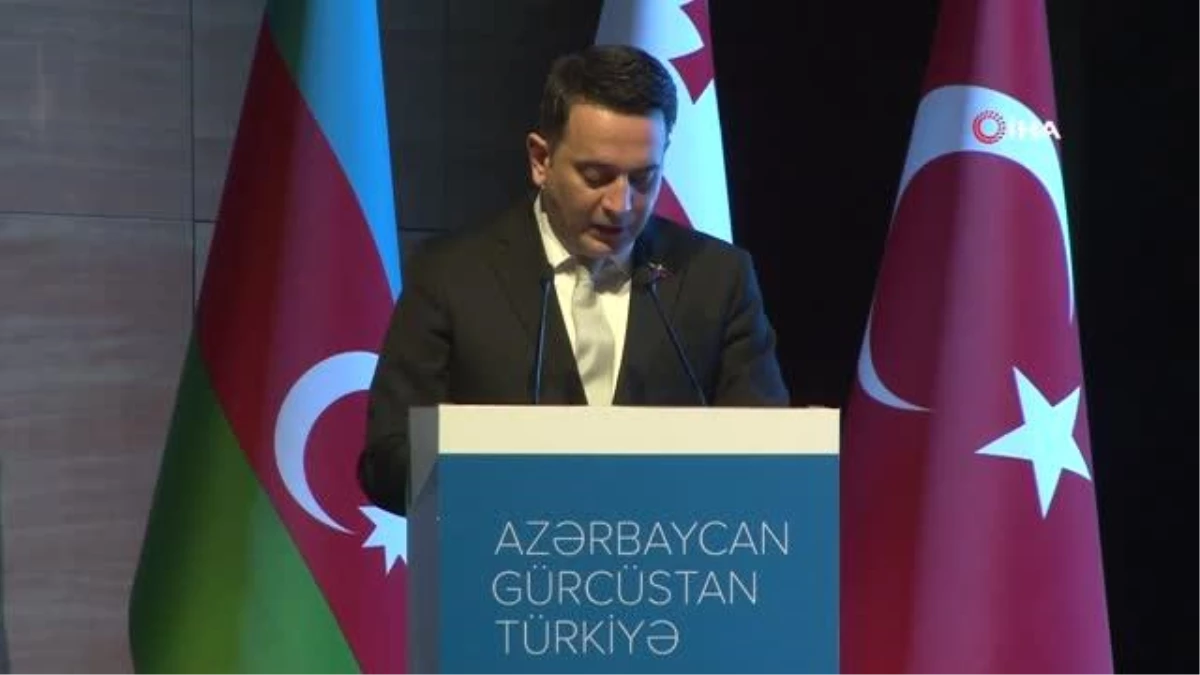 DEİK Başkanı Olpak: "Azerbaycan ile 2 buçuk milyar, Gürcistan ile 2 milyar seviyesinde karşılıklı ticaretimiz var"6. Azerbaycan-Türkiye-Gürcistan İş...