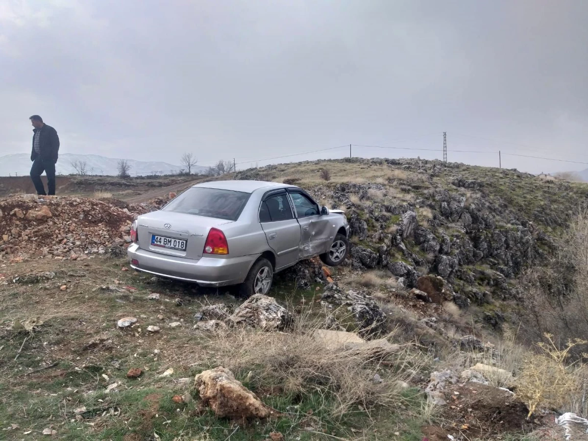 Doğanşehir\'de kaza: 1 yaralı