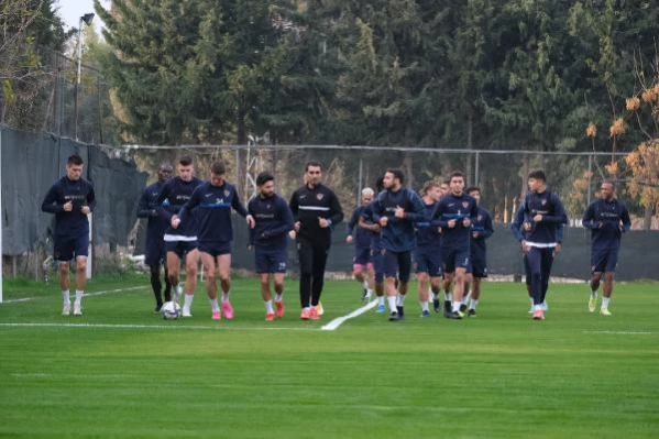 Hatayspor'da Trabzonspor maçı hazırlıkları devam etti