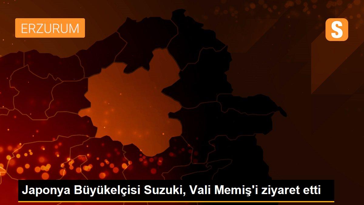 Japonya Büyükelçisi Suzuki, Vali Memiş\'i ziyaret etti