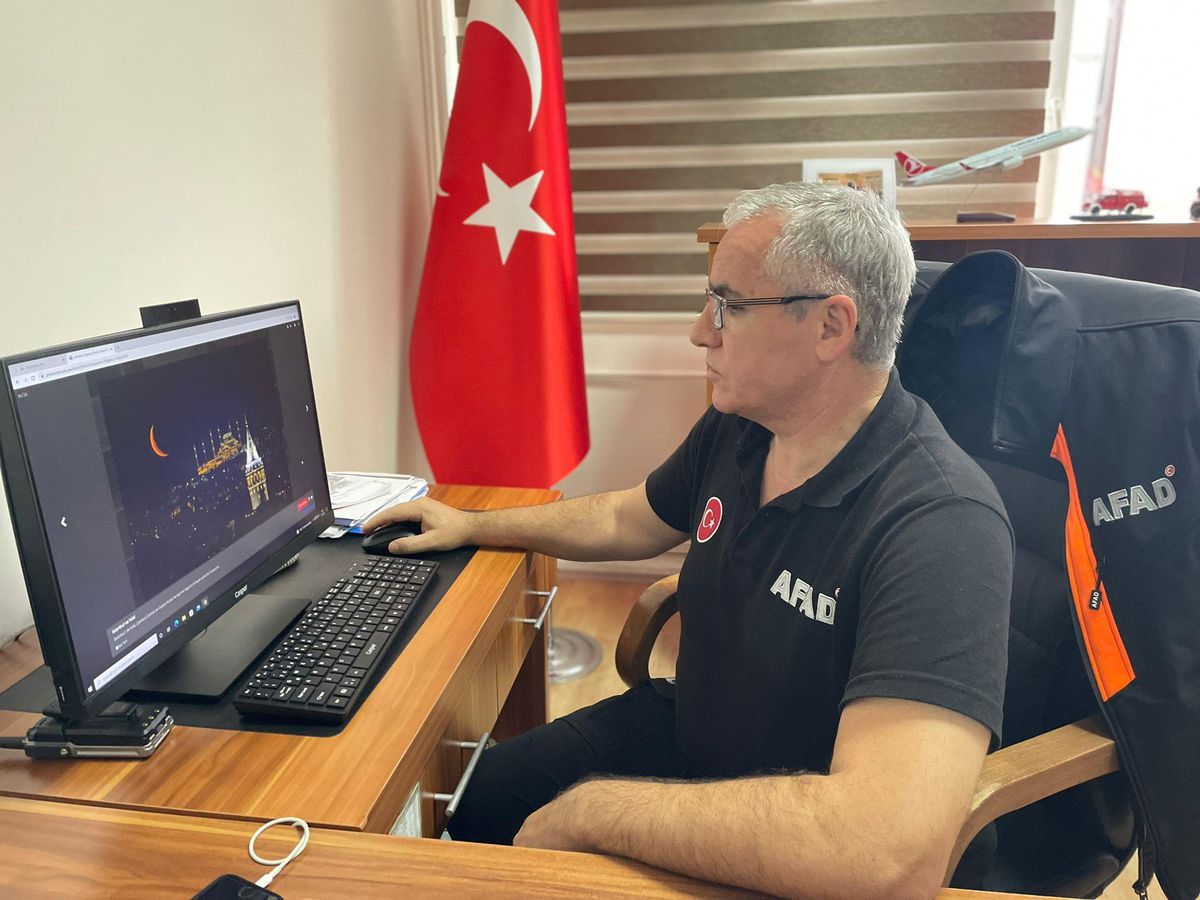 Kırklareli AFAD Müdürü Erden AA\'nın "Yılın Fotoğrafları" oylamasına katıldı