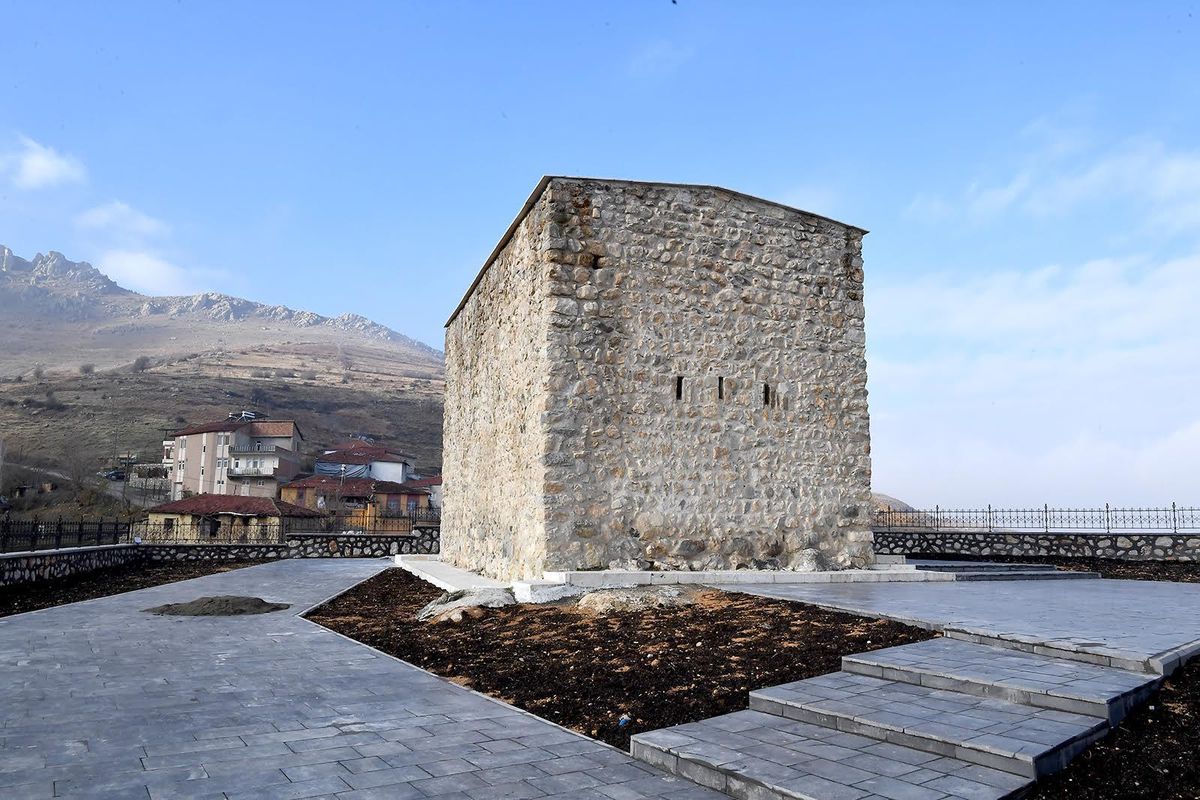 Malatya'da Venk Şapeli'nde çevre düzenlemesi çalışmaları tamamlandı
