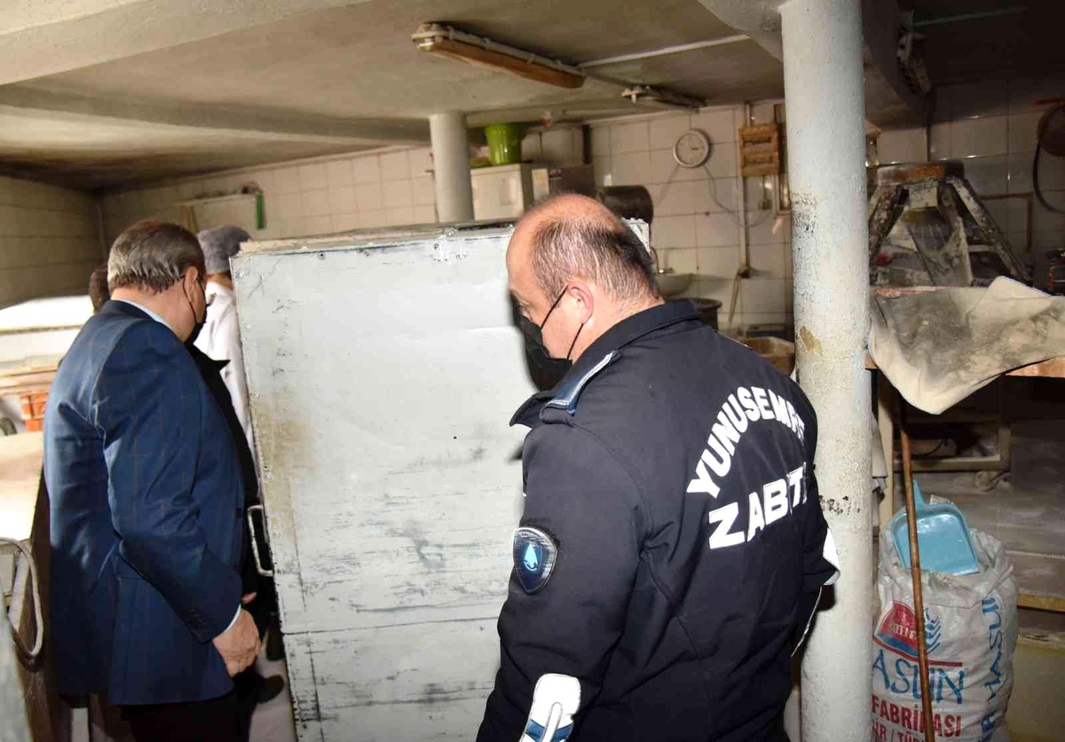 Manisa\'da fırınlara gramaj ve hijyen denetimi