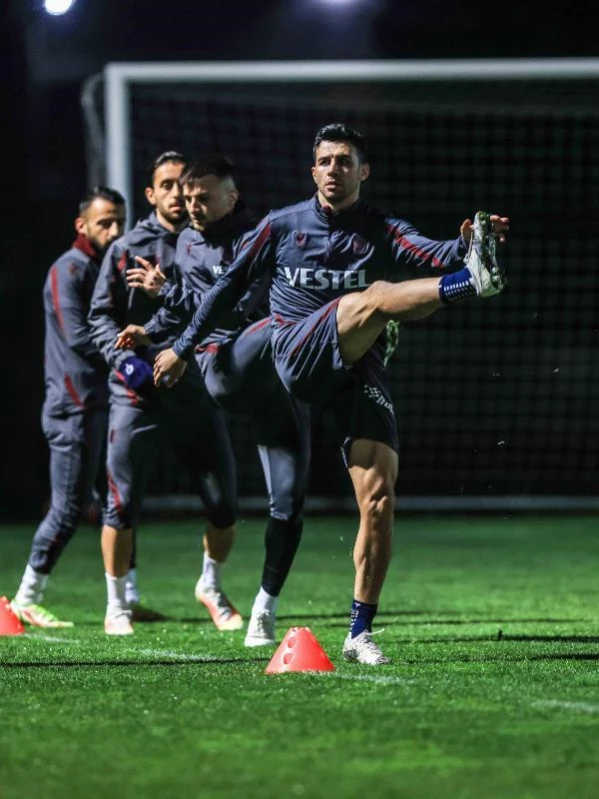 Trabzonspor iznin ardından Hatayspor maçı hazırlıklarına başladı