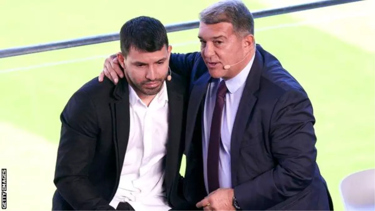 Aguero, kalp rahatsızlığı nedeniyle gözyaşları içinde futbolu bıraktı