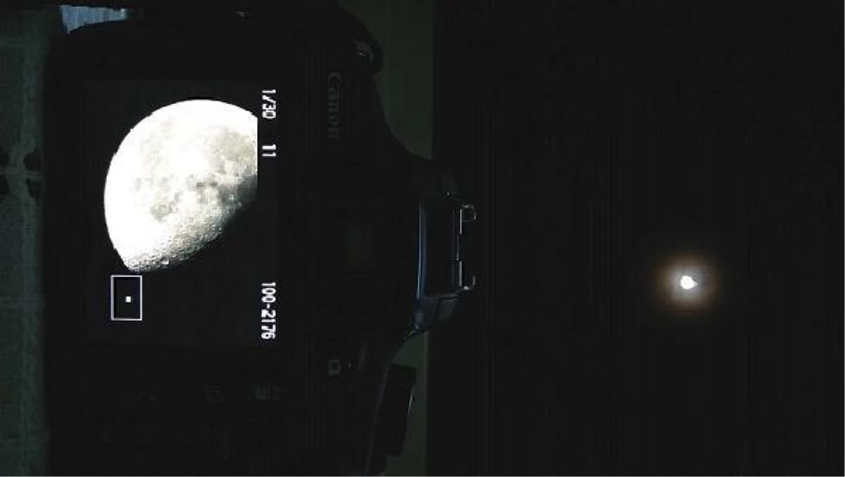 Son dakika haber: Ay\'ı fotoğraflayan öğrenciler teleskop kazandı