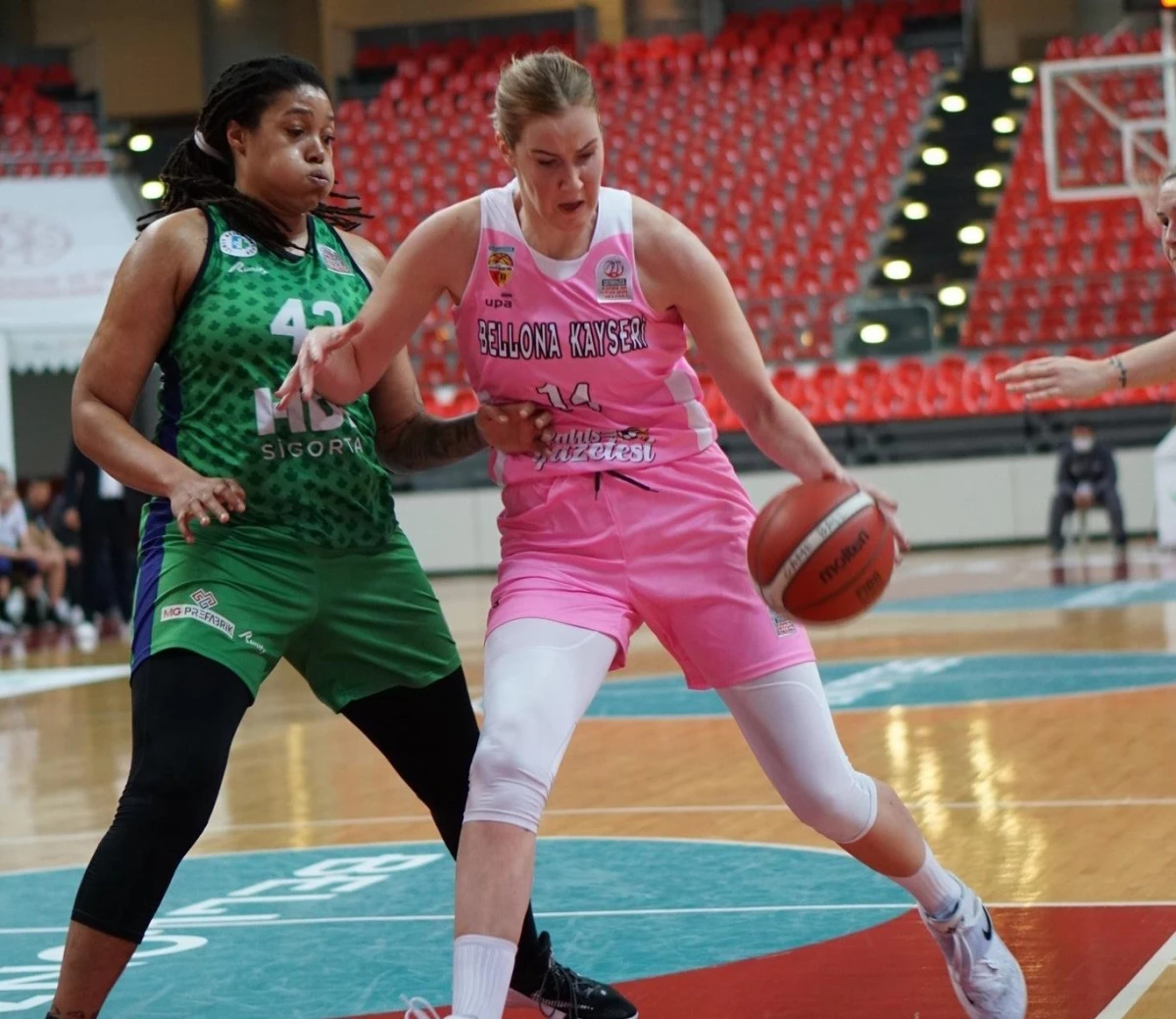 Bellona Kayseri Basketbol ilk galibiyetini aldı