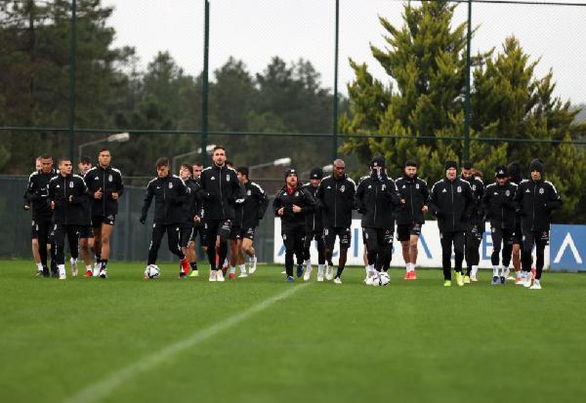 Beşiktaş taktik çalıştı