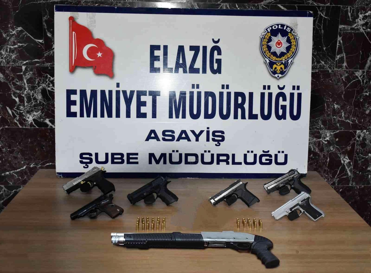 Elazığ\'da asayiş ve şok uygulamalarında 83 kişi yakalandı