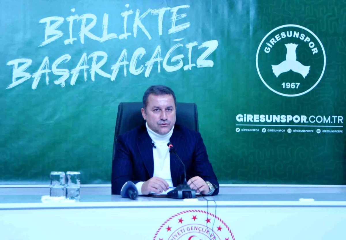 Hakan Karaahmet: "Tek derdimiz Giresunspor Süper Lig\'de kalıcı olsun"