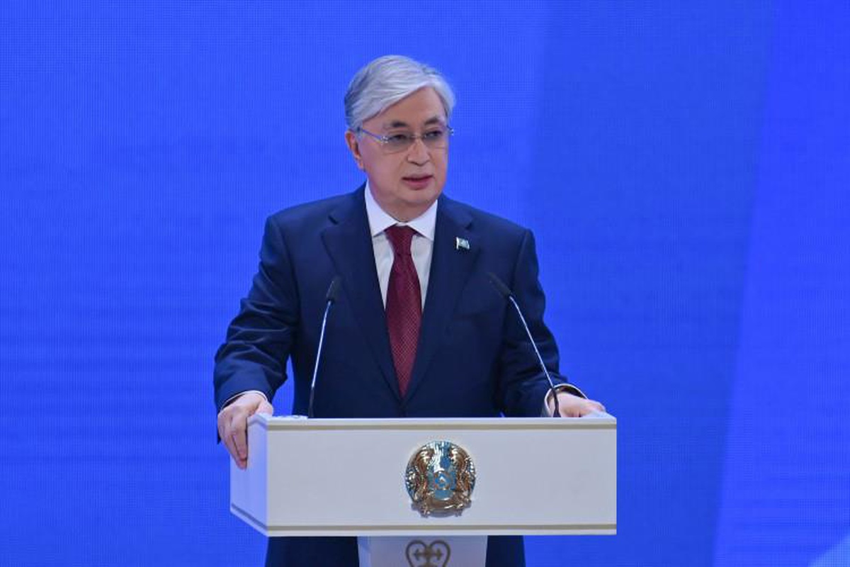 Son dakika haberleri! Kazakistan Cumhurbaşkanı Tokayev: "Bağımsızlığımızı hediye olarak almadık"