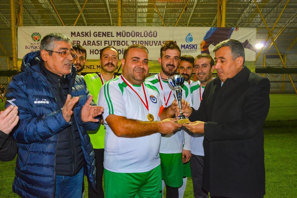 MASKİ Brimler Arası Futbol Turnuvası sona erdi