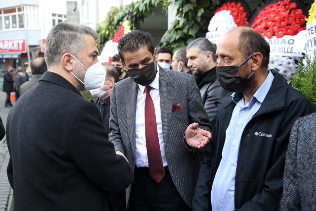 MHP'li Kalyoncu'nun ağabeyi, Trabzon'da son yolculuğa uğurlandı