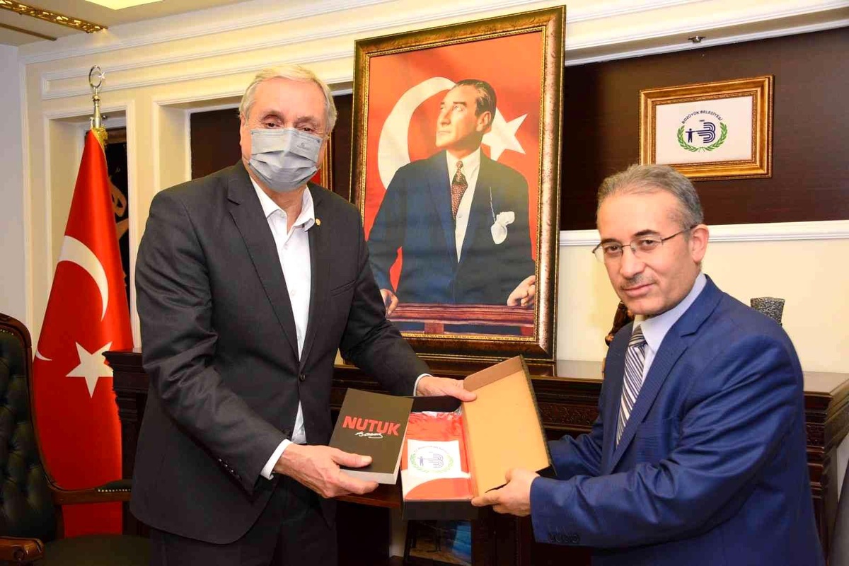 Müftü Ölmez\'den Başkan Bakkalcıoğlu\'na ziyaret