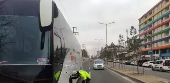 Silvan'da kış lastiği denetimi yapıldı