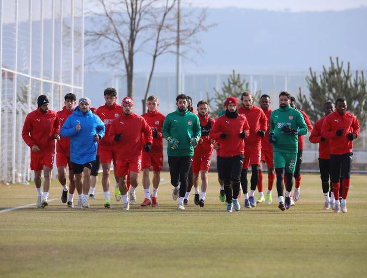 Sivasspor, Kasımpaşa maçının hazırlıklarını sürdürdü