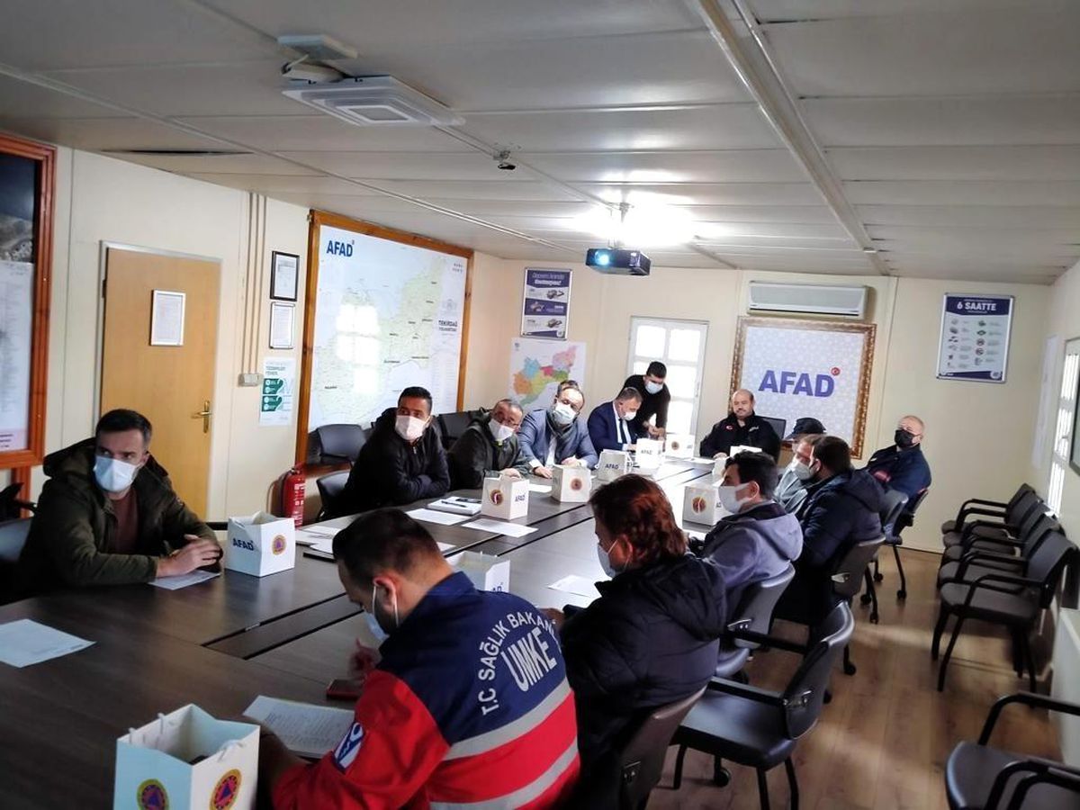 Tekirdağ\'da tatbikat öncesi toplantı