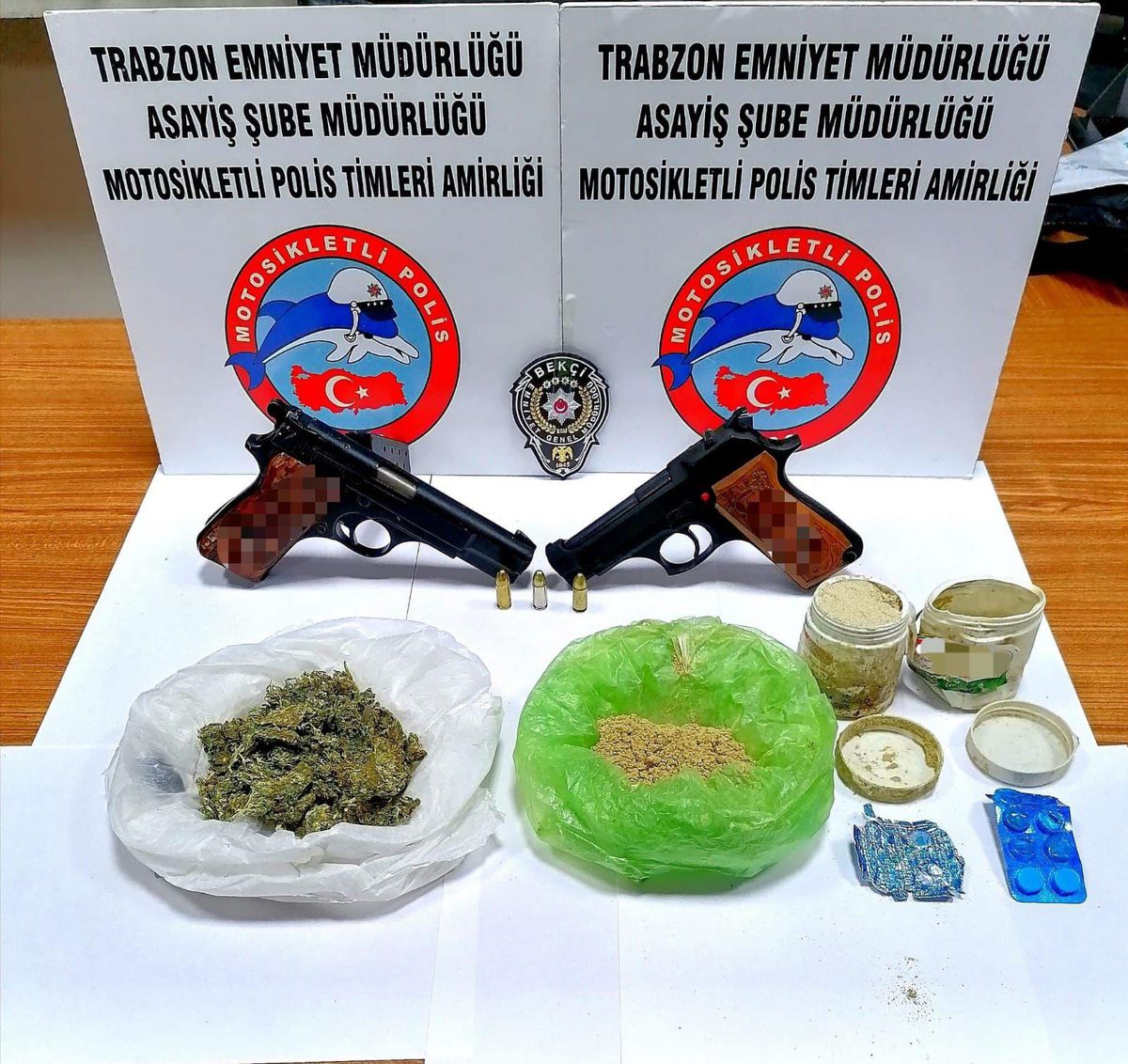 Trabzon\'da uyuşturucu operasyonunda 3 zanlı yakalandı