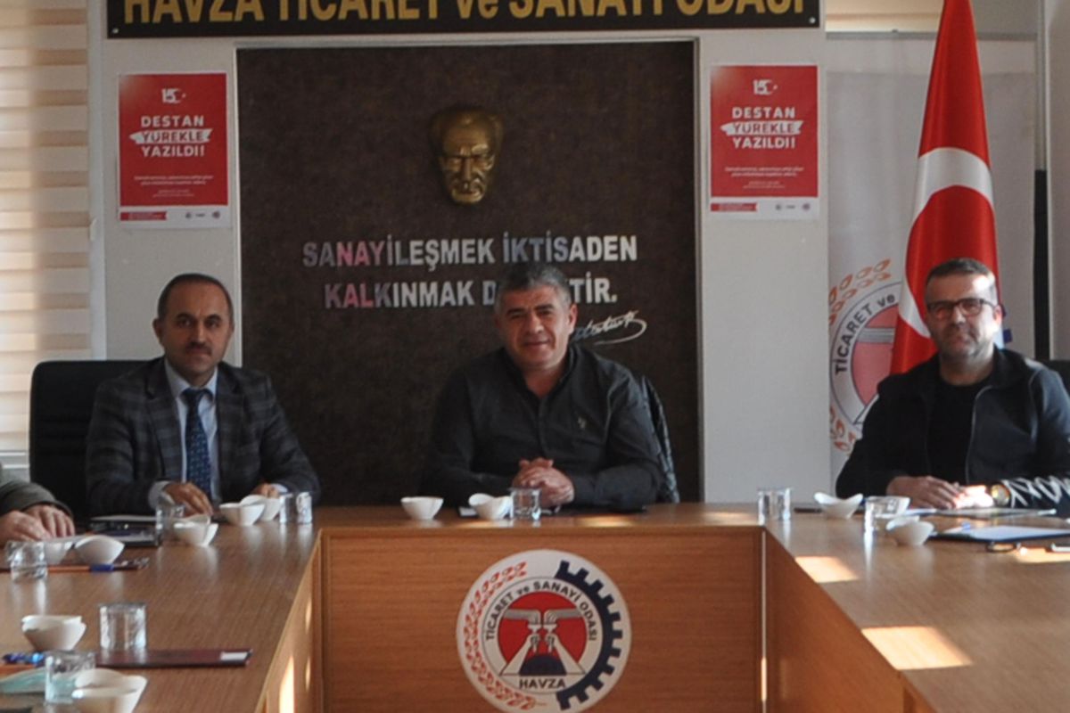 Havza\'da OSB\'nin ihtiyacı olan kalifiye ara eleman bu proje ile karşılanacak