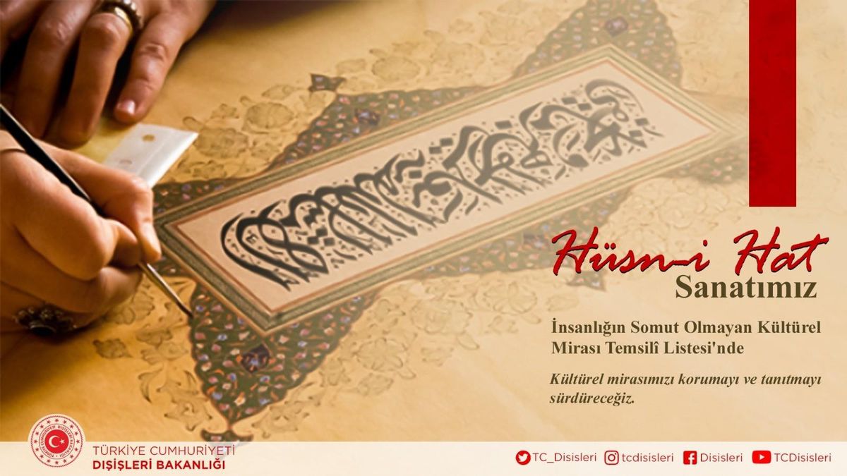 Hüsn-i Hat UNESCO tarafından insanlığın ortak mirası ilan edildi