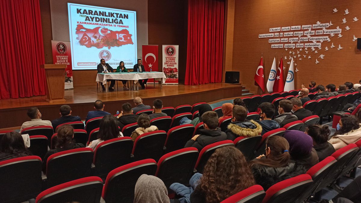 Son dakika gündem: Kahramankazan\'da gaziler öğrencilere 15 Temmuz\'u anlattı