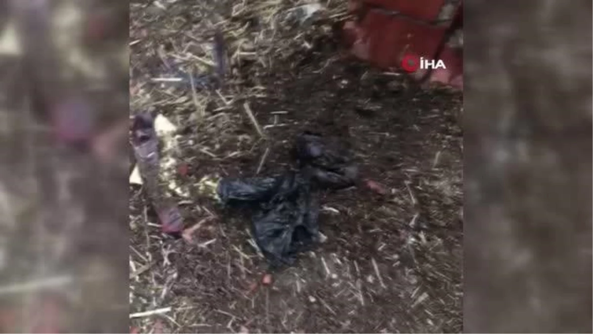 Narkotik köpeği destekli asayiş uygulaması: Toprağa gömülmüş halde 60 gram bonzai ele geçirildi
